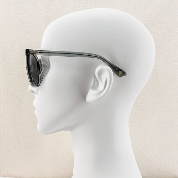 Gucci GG0022 Oversized Acetate Sunglasses Gray OS - Picture 12 of 16